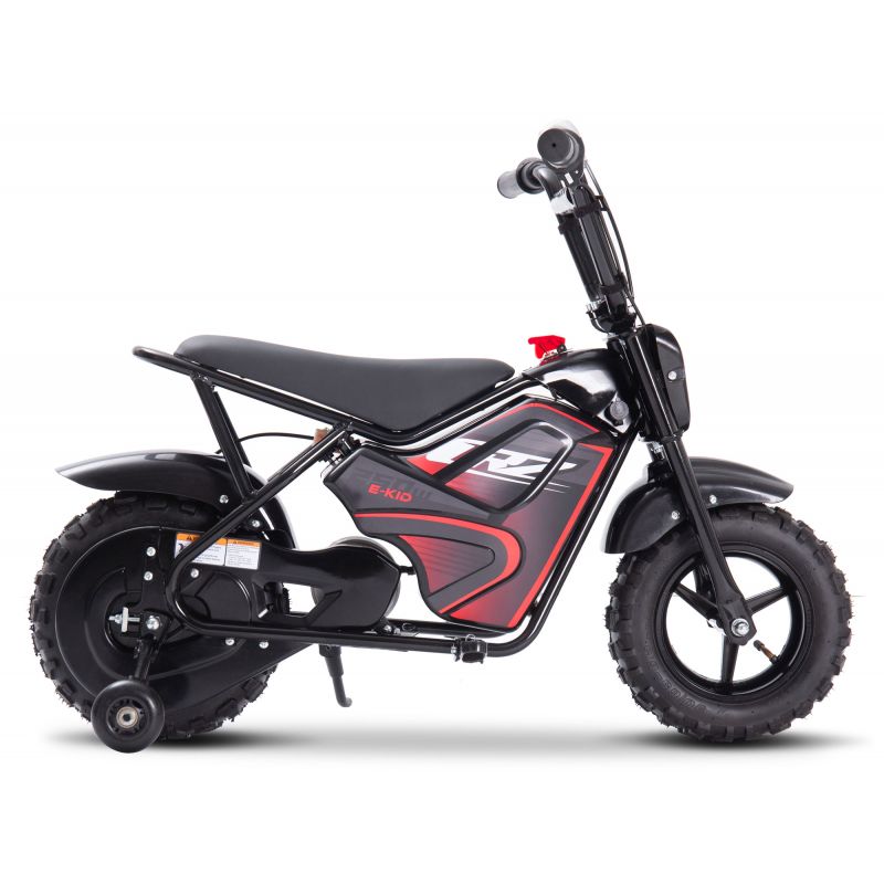 Moto électrique pour enfant CRZ E-KID 250W - Rouge